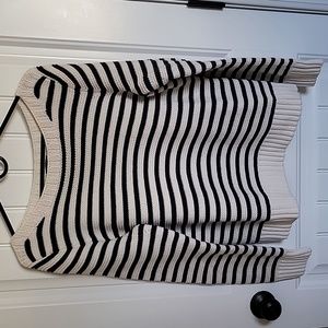 Talbots Boatneck Striped Sweater